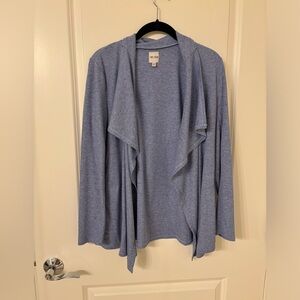 EUC NIC+ZOE blue cardigan